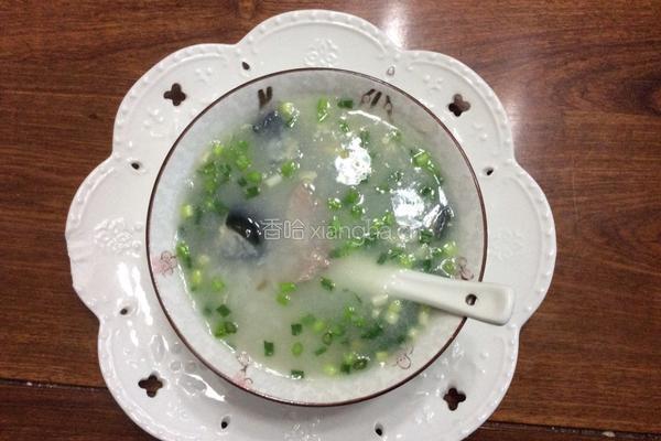 皮蛋瘦肉粥