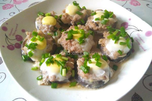猪肉鹌鹑蛋酿香菇的做法图解13