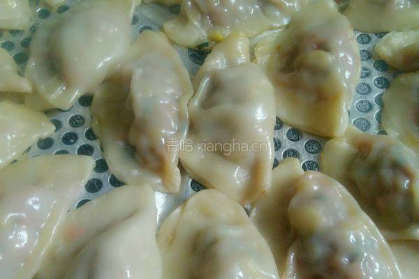 玉萝卜菇肉饺的做法图解9