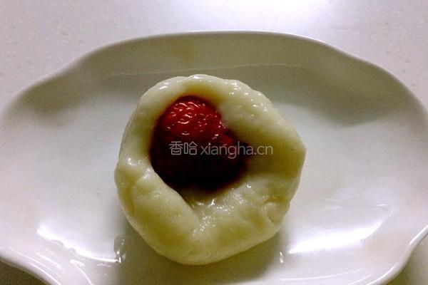 草莓糯米滋的做法图解12