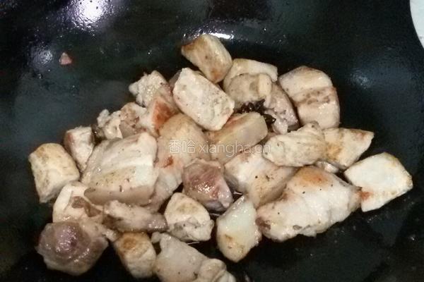 红烧肉炖豆泡的做法图解6