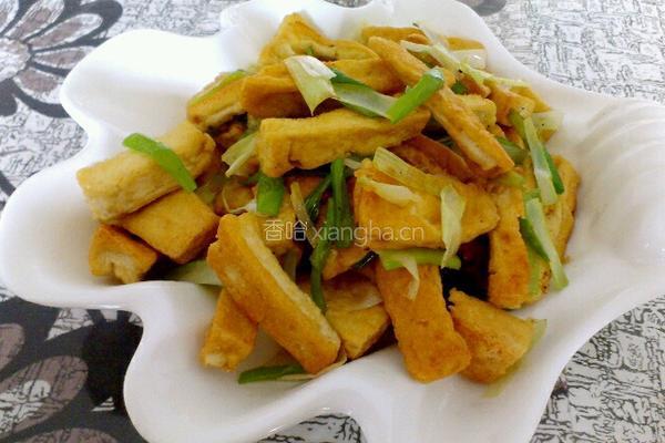葱烧豆腐的做法图解6