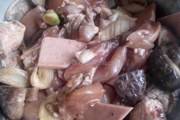 香菇滑蒸鸡的做法图解4