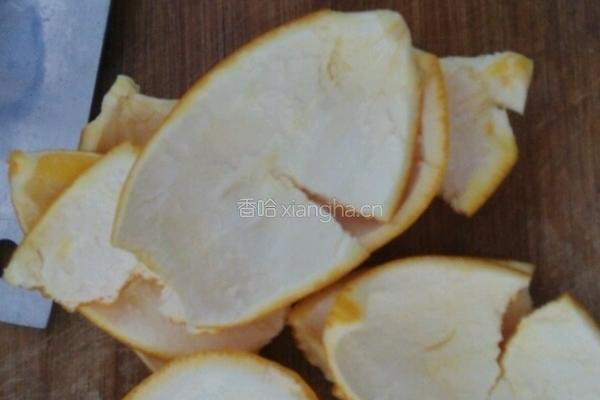 糖渍橙皮的做法图解4