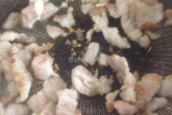 荞头包菜饭的做法图解7