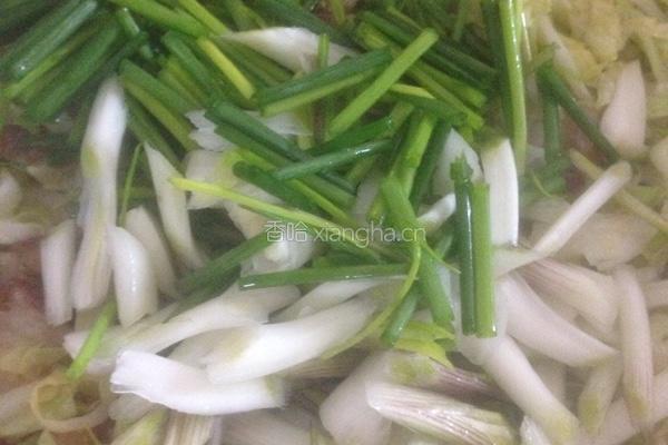 荞头包菜饭的做法图解11