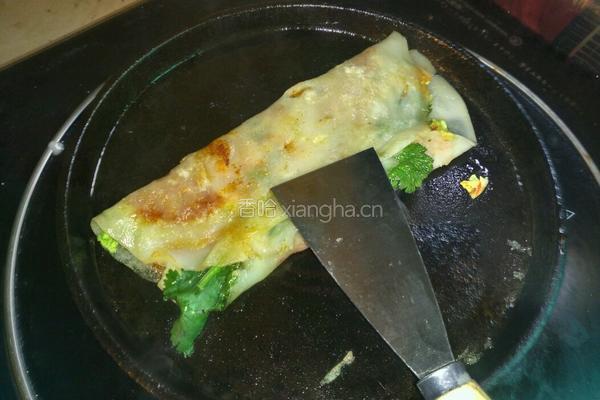 煎饼果子的做法图解5