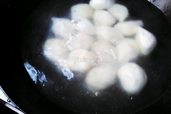 荠菜圆子的做法图解18