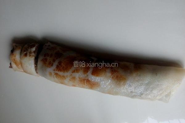 红豆糯米卷的做法图解3