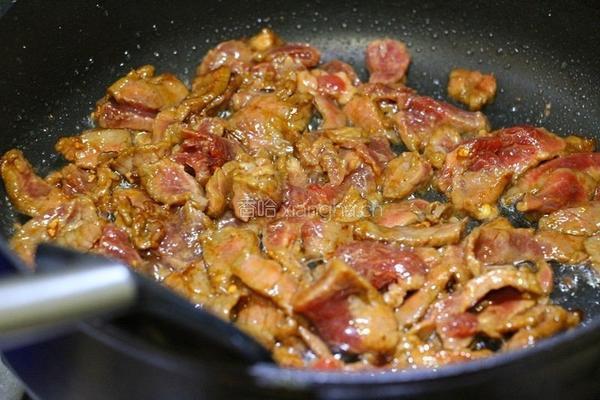 小炒牛肉的做法图解6