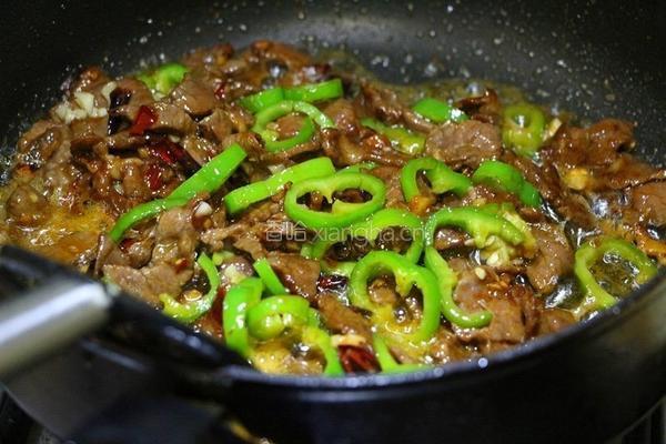 小炒牛肉的做法图解10