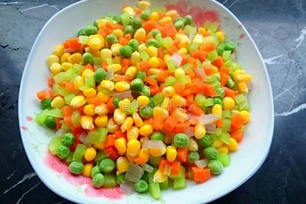 彩虹炒饭的做法图解7