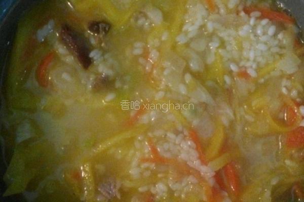 碎肉抓饭的做法图解5