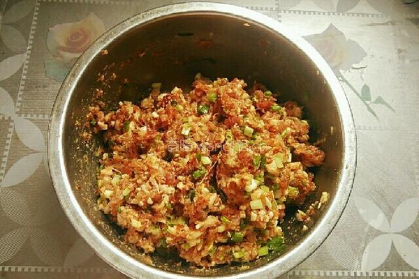 煎饺(胡萝卜芹菜猪肉馅)的做法图解8