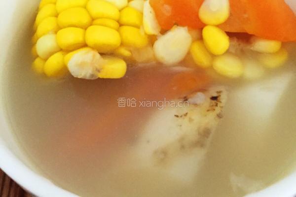 玉米红萝卜淮山排骨汤的做法图解7