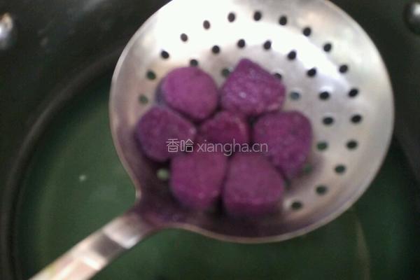 蜂蜜紫薯黄薯芋圆的做法图解5