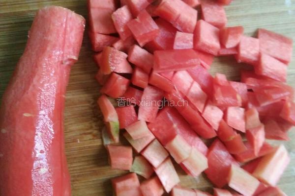 肉丁炒豌豆的做法图解3