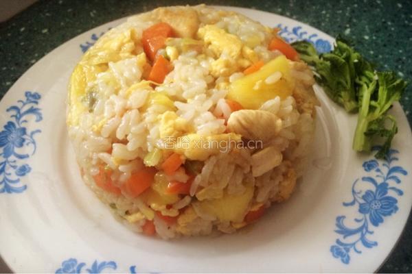 泰式菠萝鸡肉饭的做法图解10