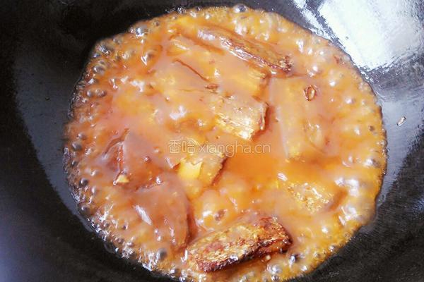 茄汁带鱼的做法图解9