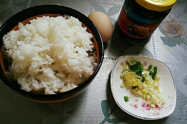 酱炒饭的做法图解1
