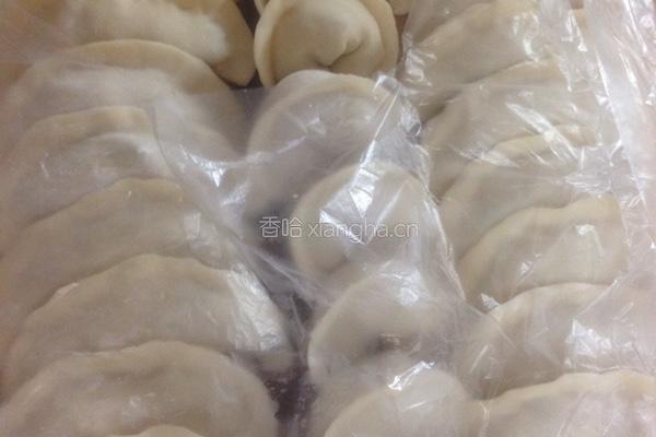 香菇白菜饺的做法图解20
