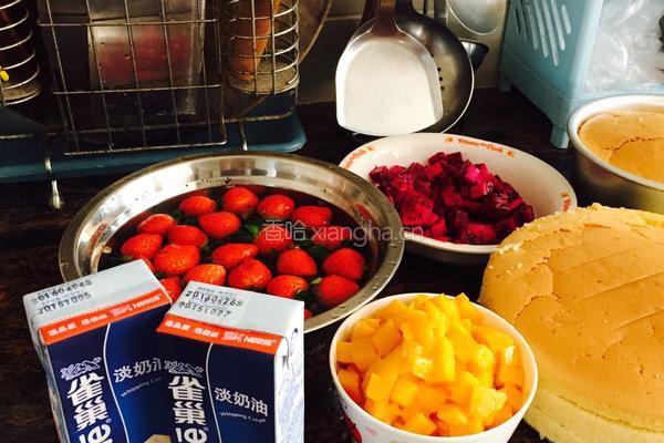 裙子蛋糕的做法图解1