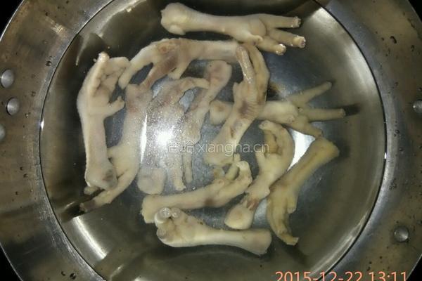 红烧鸡爪的做法图解4