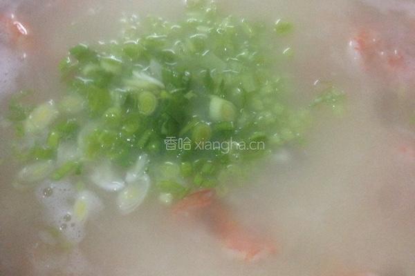 潮汕海鲜粥的做法图解14