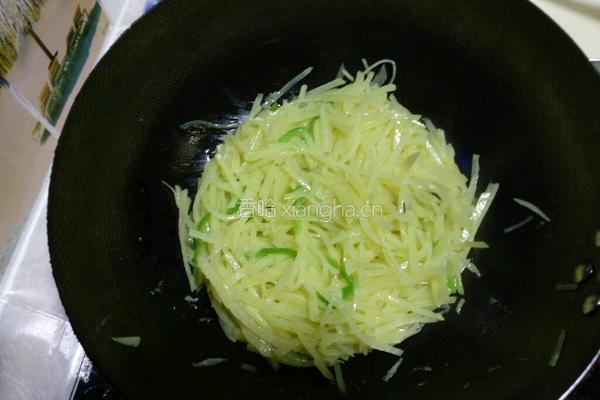 清炒土豆丝的做法图解9