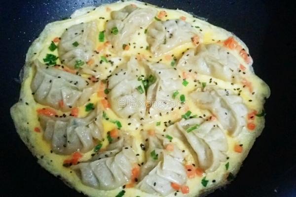 蛋煎西葫芦饺的做法图解8