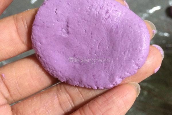 紫薯豆沙汤圆的做法图解6