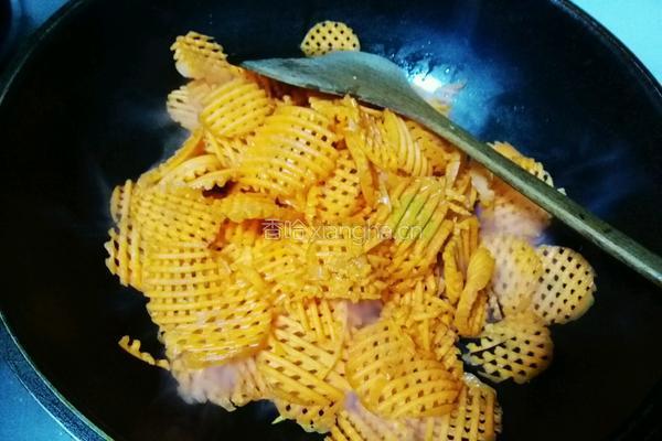 清炒胡萝卜的做法图解4