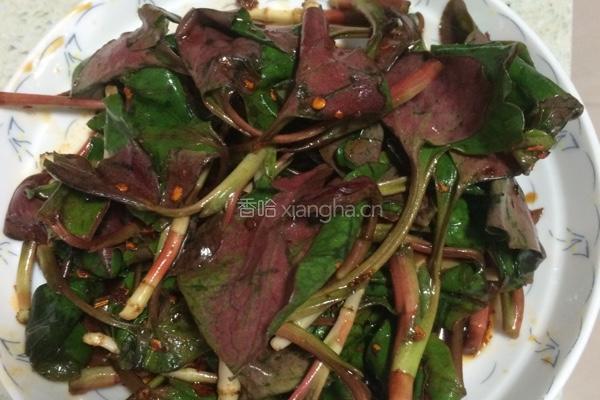 凉拌折耳根（又名鱼腥草）的做法图解3