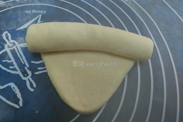 圣诞花环面包的做法图解6