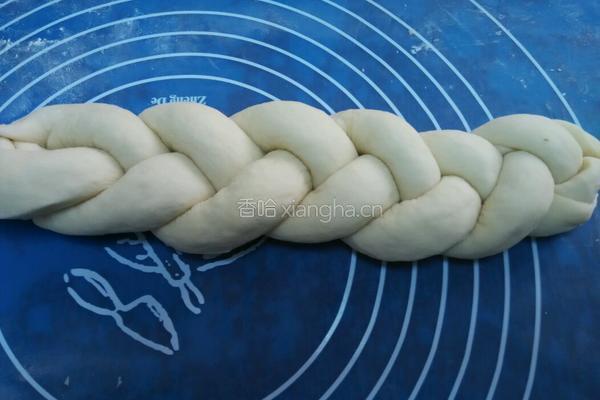 圣诞花环面包的做法图解9