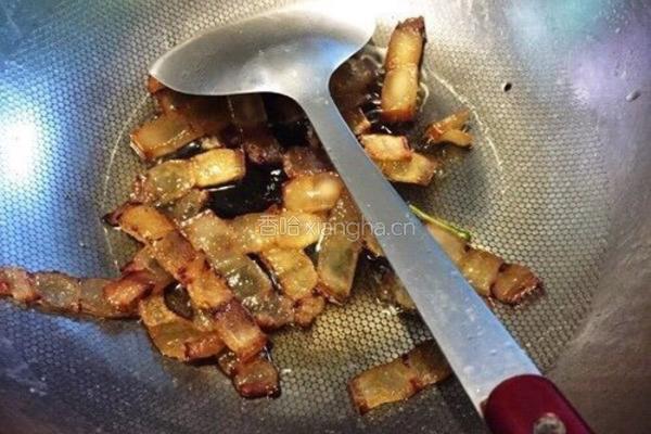 莴笋炒腊肉的做法图解2