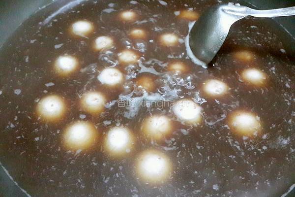 红豆沙煮汤圆的做法图解6