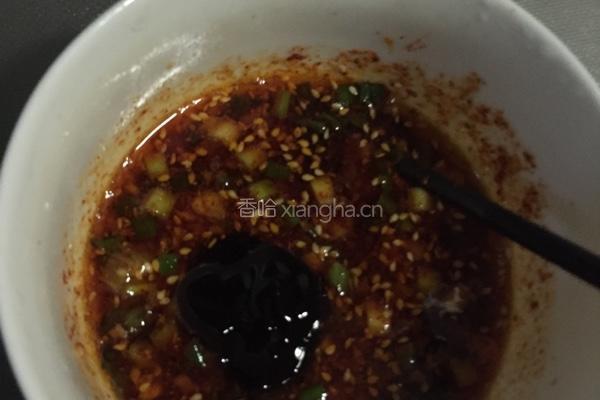 响油辣椒汁的做法图解3