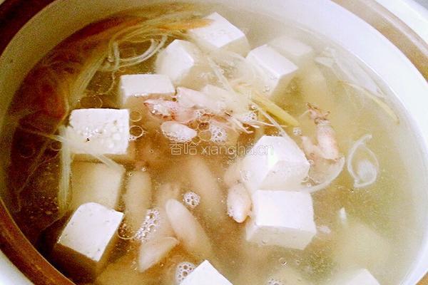墨鱼仔炖豆腐的做法图解6