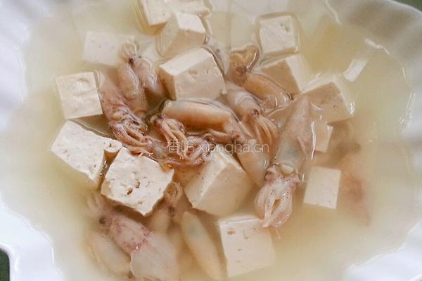 墨鱼仔炖豆腐的做法图解7