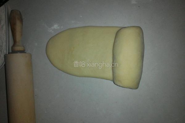 第一次的烤面包的做法图解4