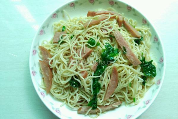 炒面的做法图解9