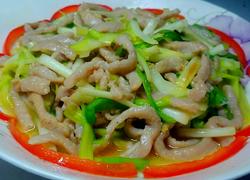 韭黄炒肉丝