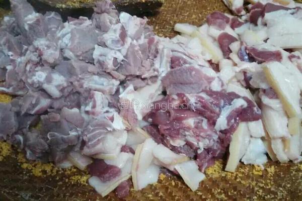 土家蒸肉的做法图解2
