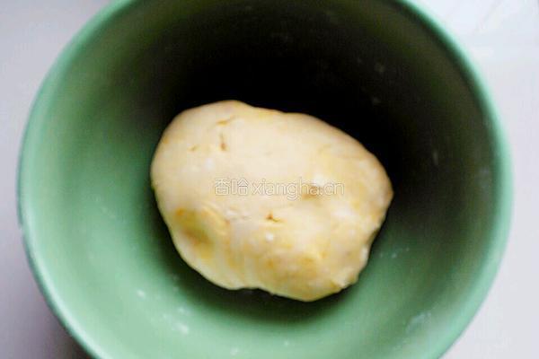 南瓜素馅蒸饺的做法图解3