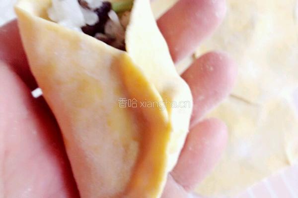 南瓜素馅蒸饺的做法图解9