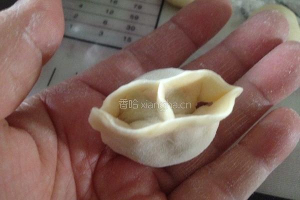 鸳鸯蒸饺的做法图解7