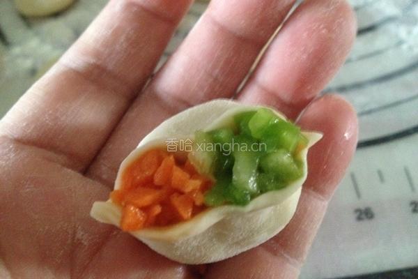 鸳鸯蒸饺的做法图解8