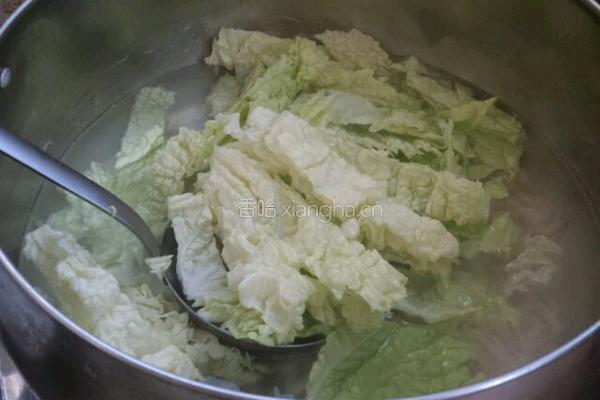 虾皮白菜汤的做法图解5
