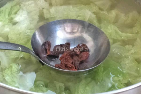 虾皮白菜汤的做法图解7